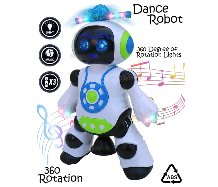 Rotating Disco Robot